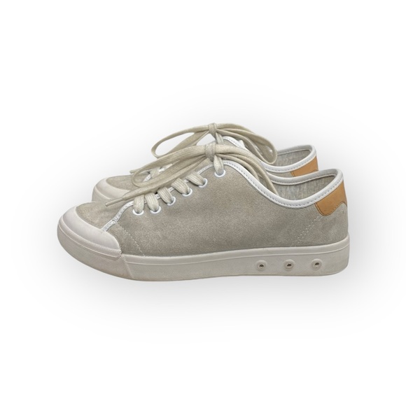 Rag & Bone 𖦹 Standard Issue Suede Sneaker 𖦹 Off White [Grey] 𖦹 Size 36 6M 𖦹 - Picture 6 of 16